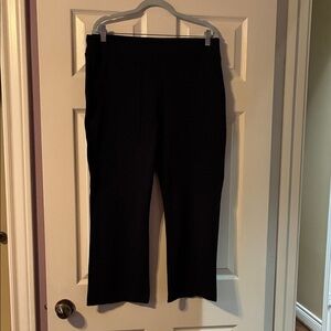 CAbi Cheeky Navy Ankle Pants